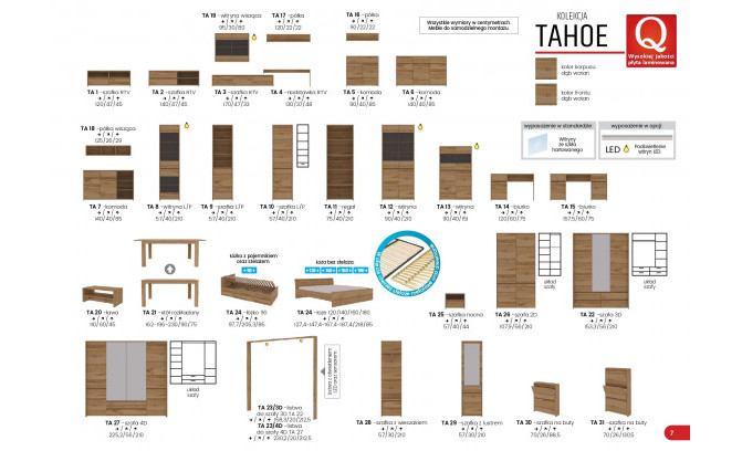 Журнальный столик TAHOE LIVEO BOGFRAN TA20